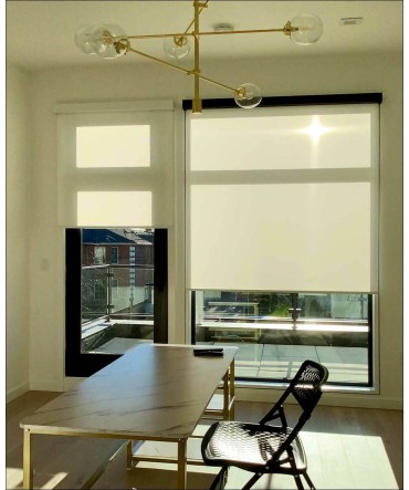 1% Solar Indoor/Outdoor EZRise & FREE Valance Roller Shades 1% Solar Indoor/Outdoor EZRise & FREE Valance Roller Shades